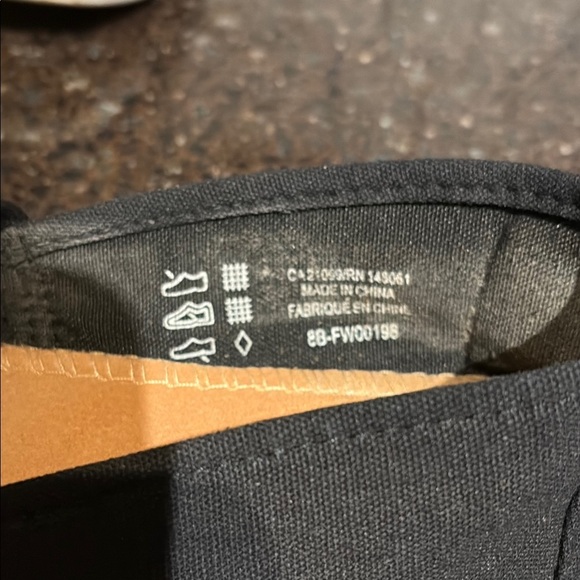 4/$20 Ardene Crossed Vamp Canvas Slip-On Sneakers - size 6 - Picture 3 of 9